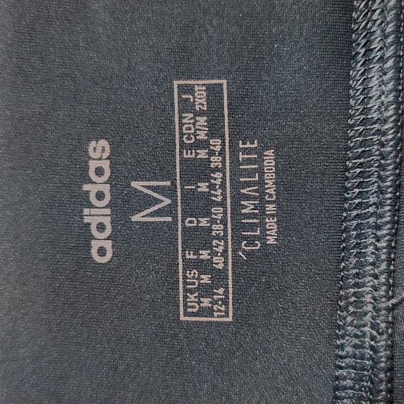 Womens Adidas Climalite Work Out Pants Size M - Picture 4 of 6